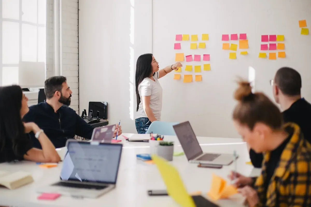 Team mapping an eight-stage delivery framework